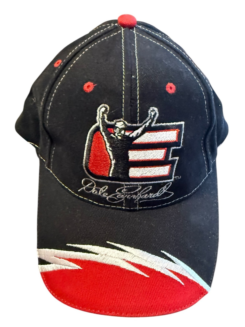 Dale Earnhardt Sr, The Intimidator, Winner’s Circle, NASCAR, racing, embroidered